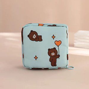 💰 3For$18💰NWT Cute Light Blue Mini Bag For Women/Girls With Bears